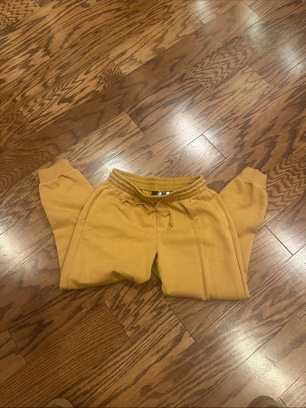 adidas Mustard Yellow Women's Track Joggers